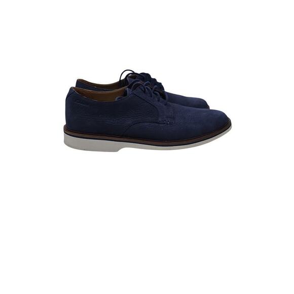 Clarks Men\'s Derby Lace-Up Oxford Dress Shoe Blue Size 8.5 main image 10